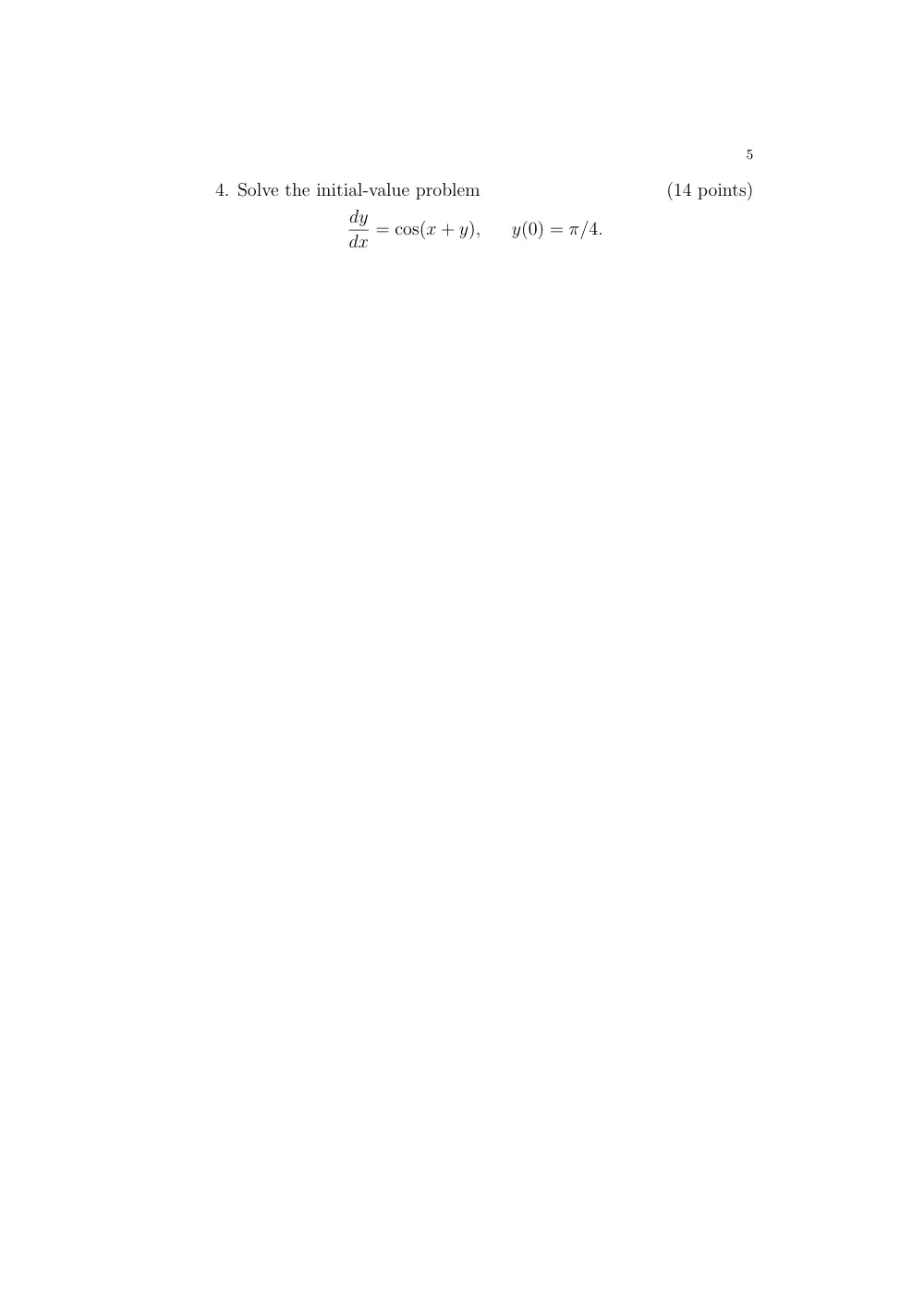 MATH 202 Exam 1, Spring 2008, page 5