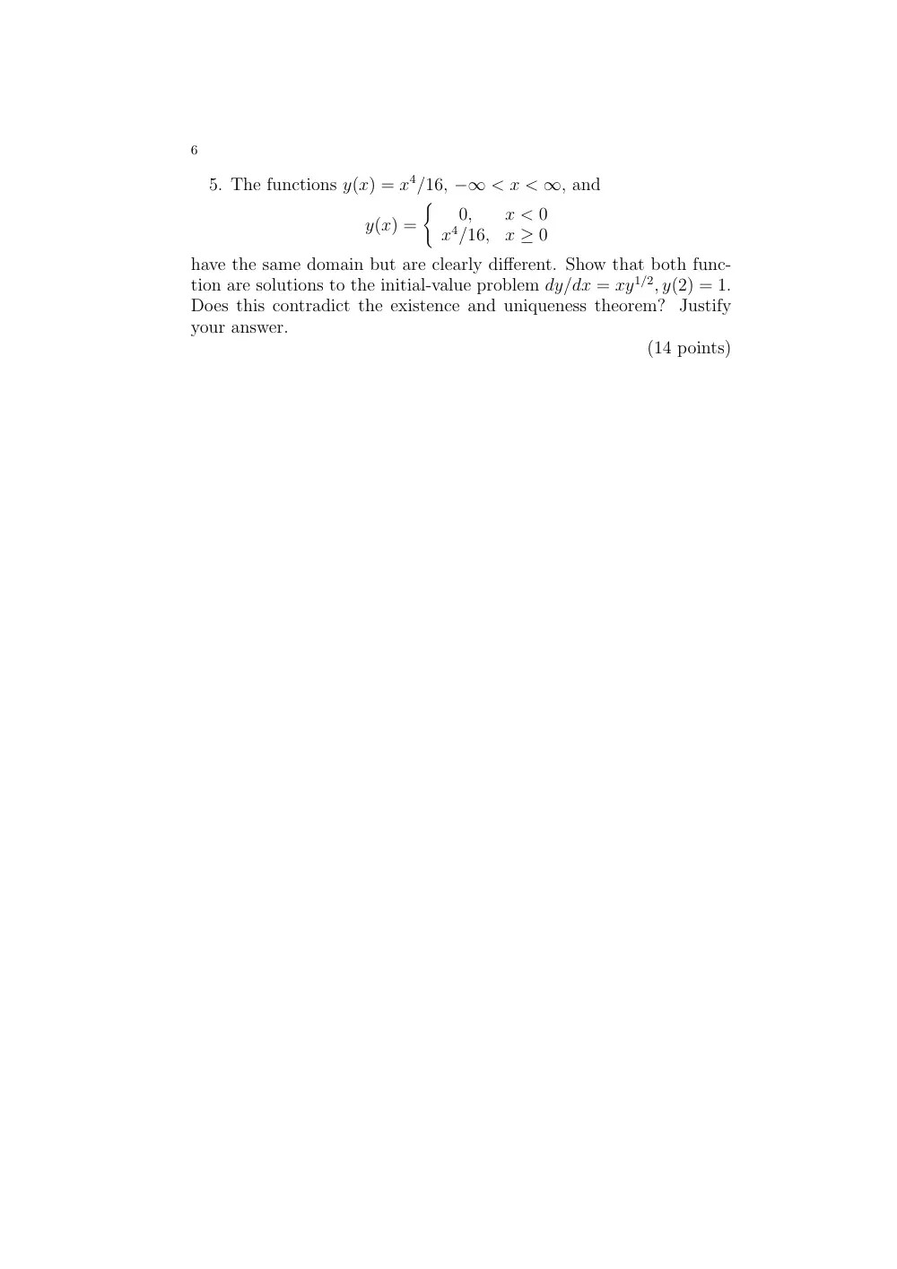 MATH 202 Exam 1, Spring 2008, page 6