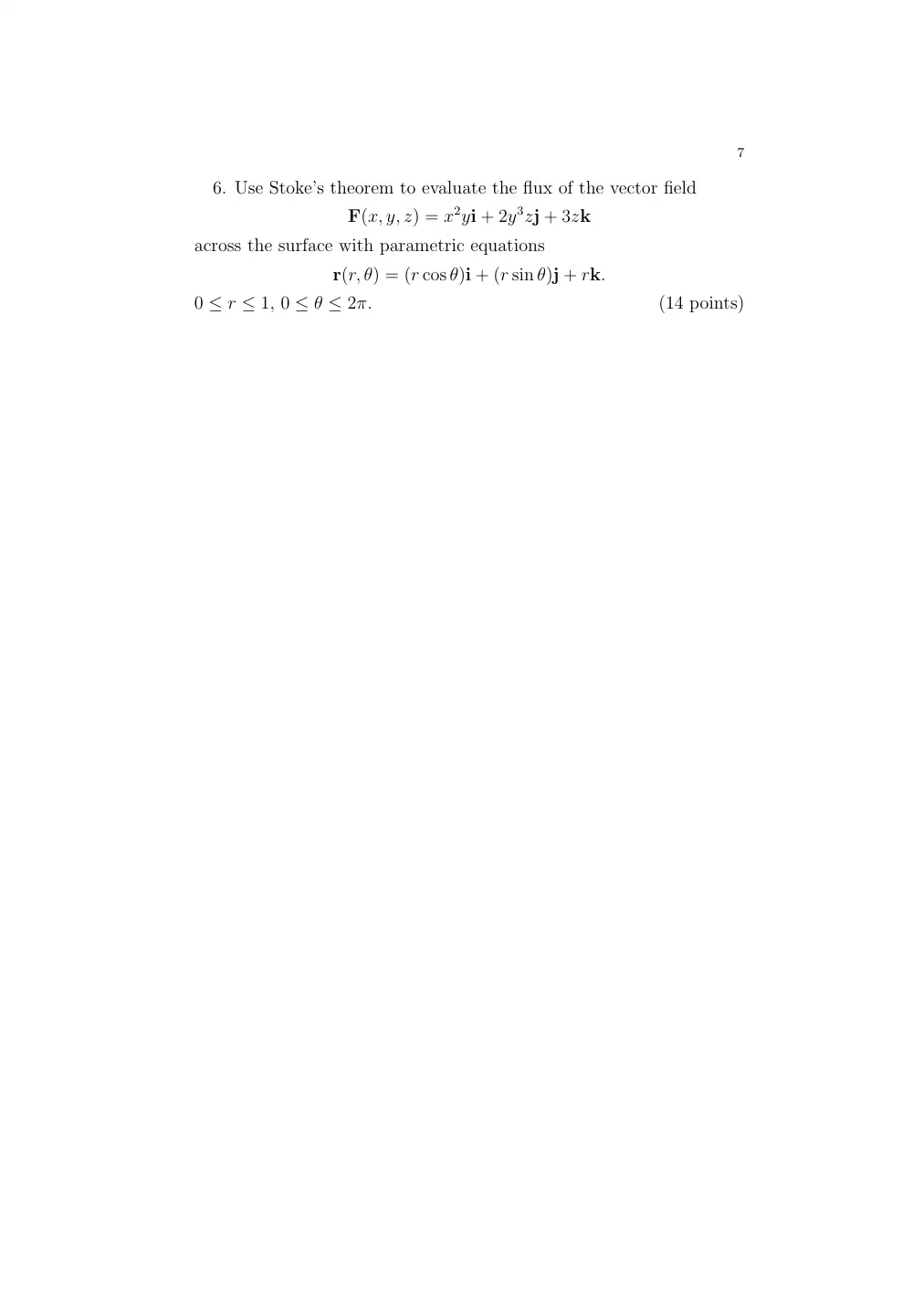 MATH 202 Exam 1, Spring 2008, page 7