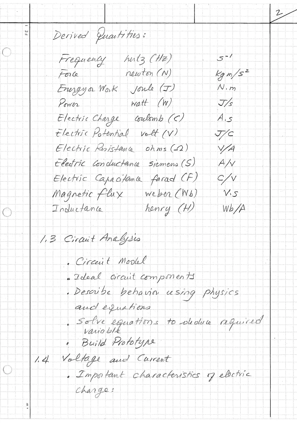 EECE 210 Notes Prof.'s Notes, Spring 2014, page 2