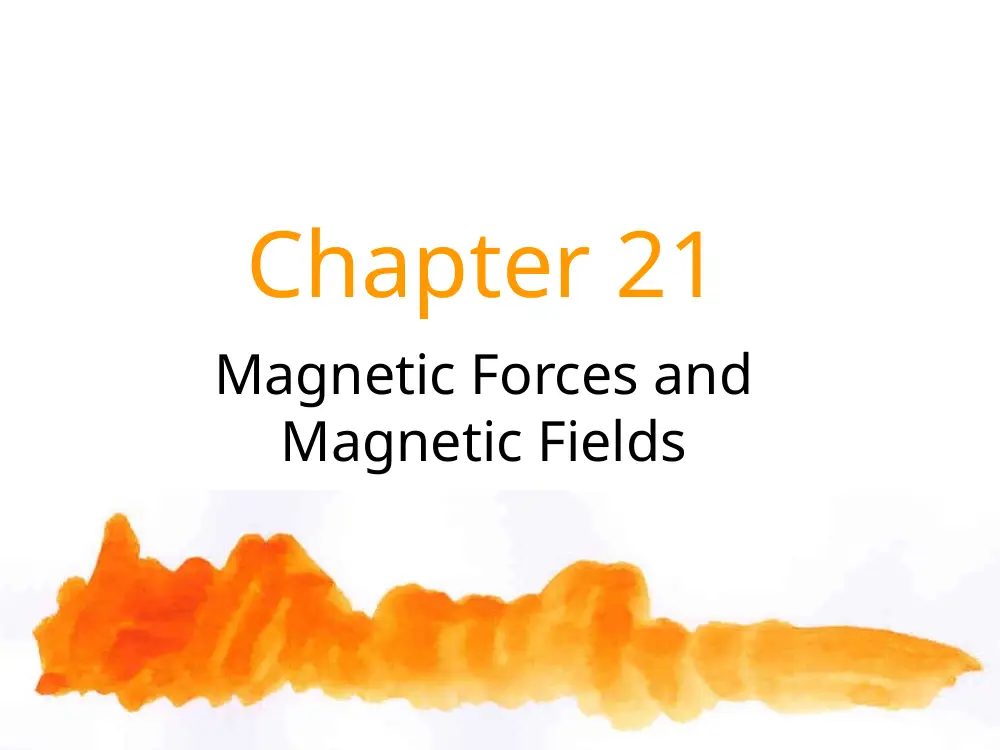 PHYS 205 Chapter 21, Fall 2017, page 1