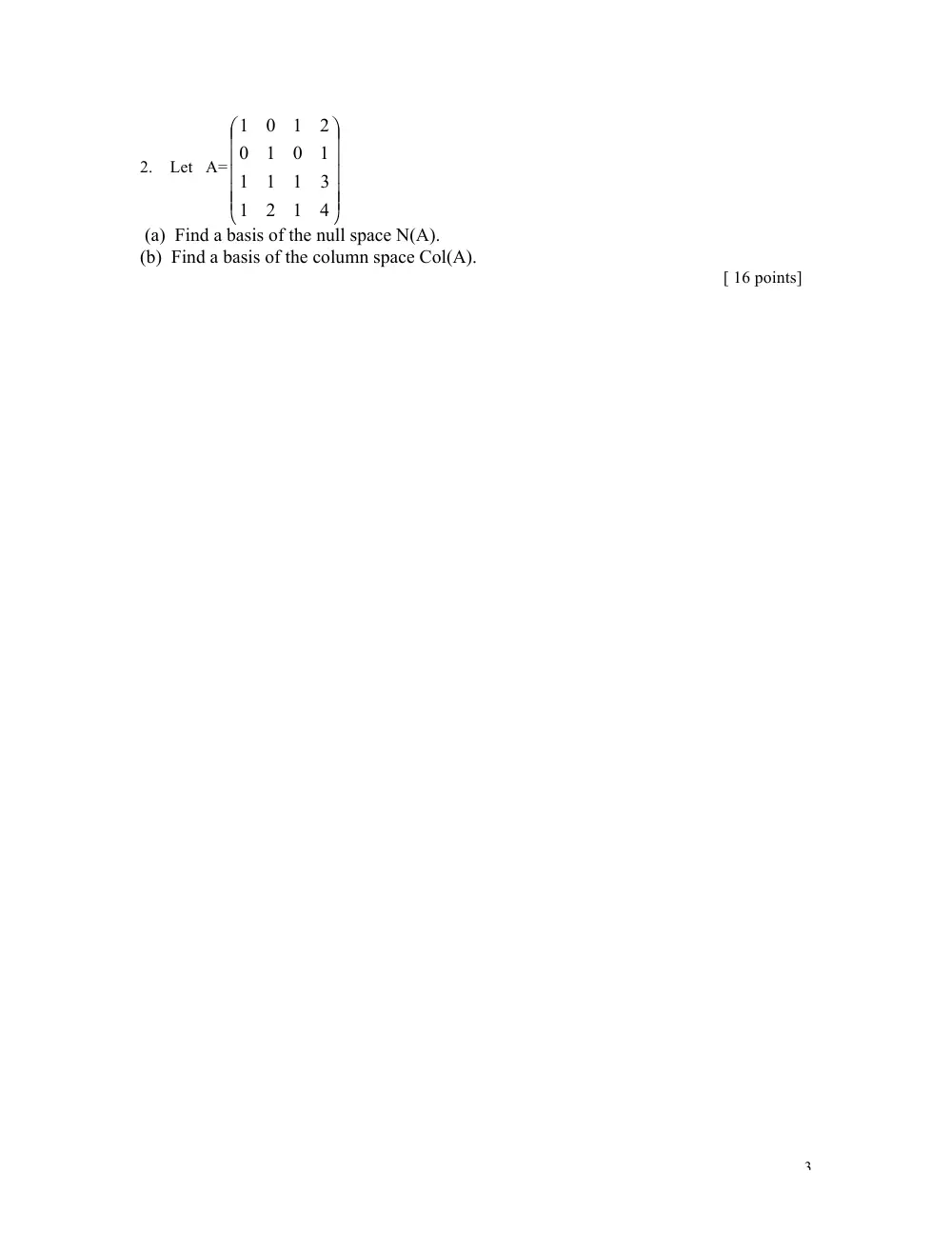 MATH 218 Midterm, Summer 2014, page 3