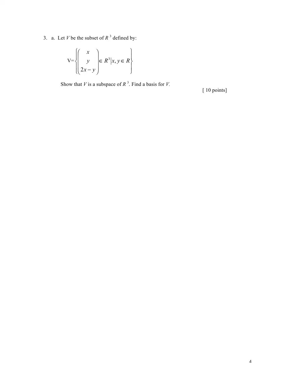 MATH 218 Midterm, Summer 2014, page 4
