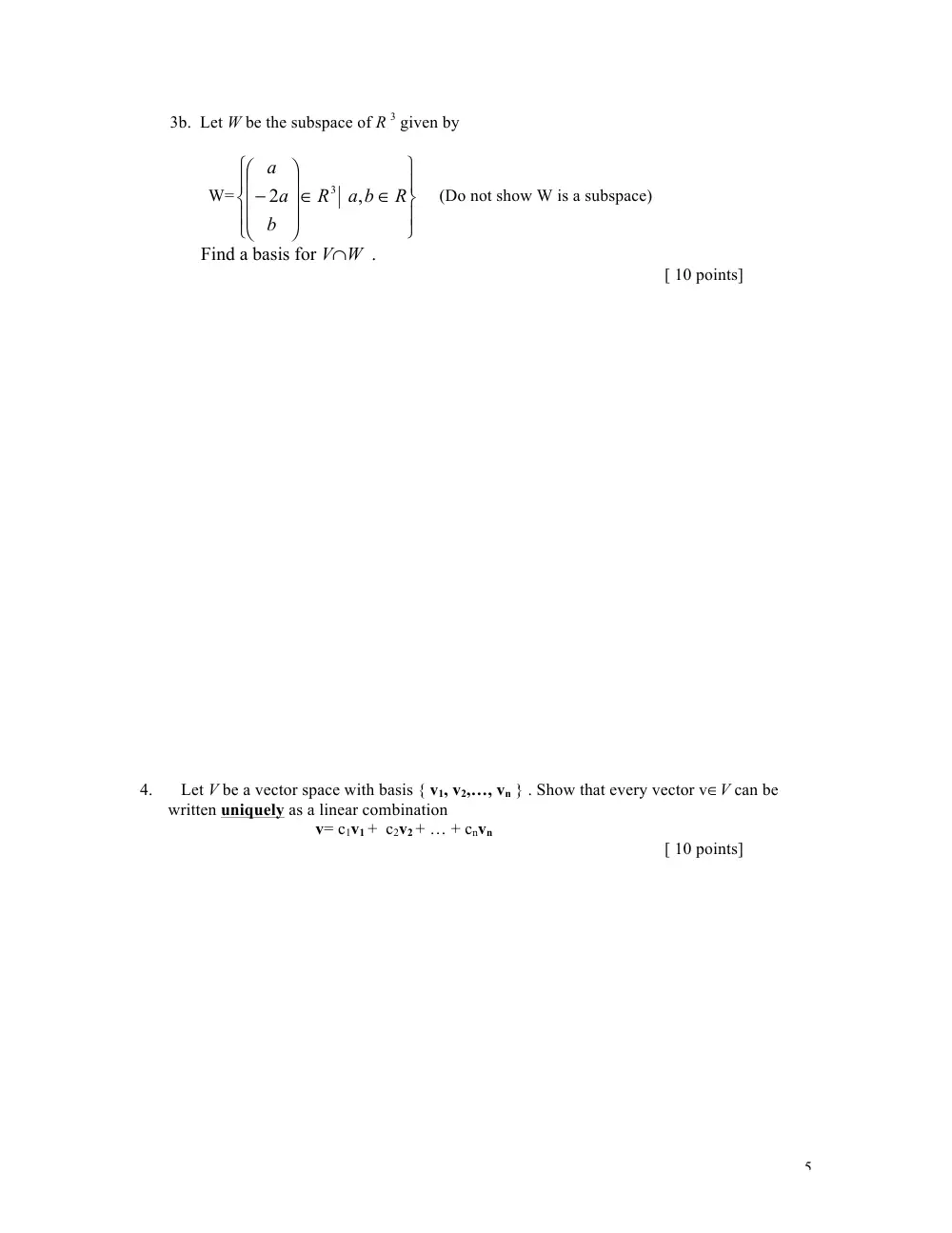 MATH 218 Midterm, Summer 2014, page 5
