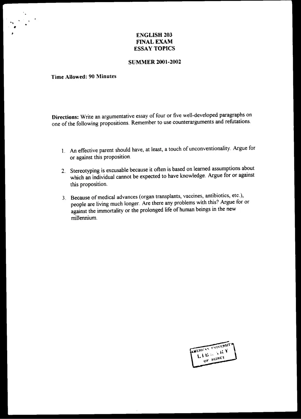 ENG 203 Final, Summer 2002, page 7