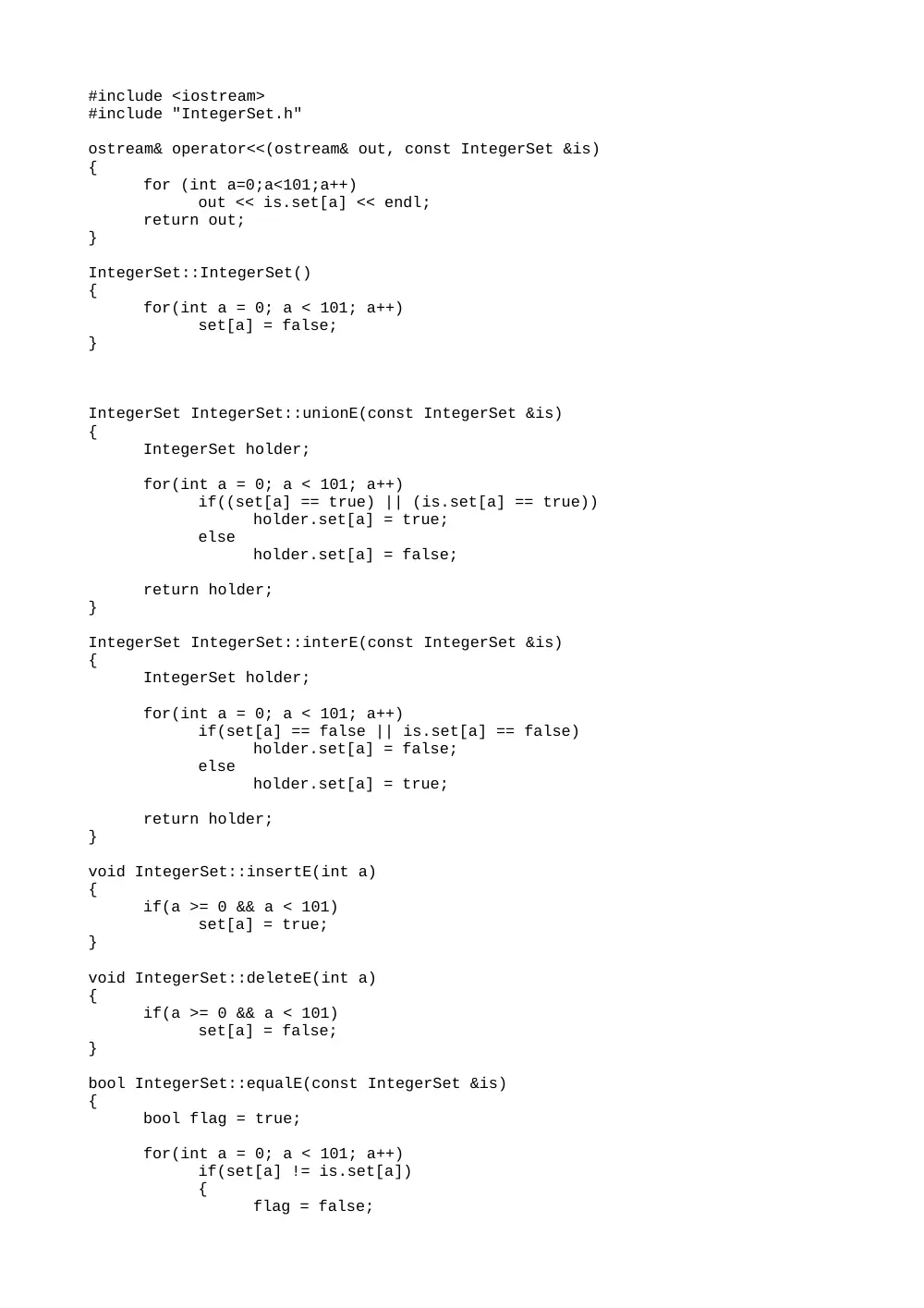 CSI 250L Lab 8 Solution, Spring 2012, page 4