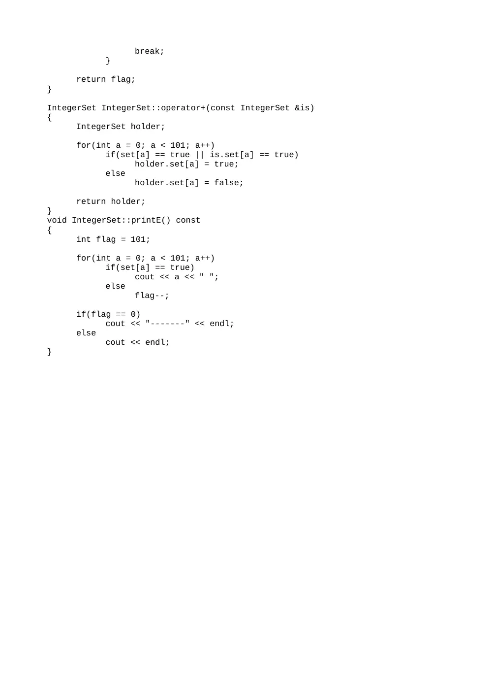 CSI 250L Lab 8 Solution, Spring 2012, page 5