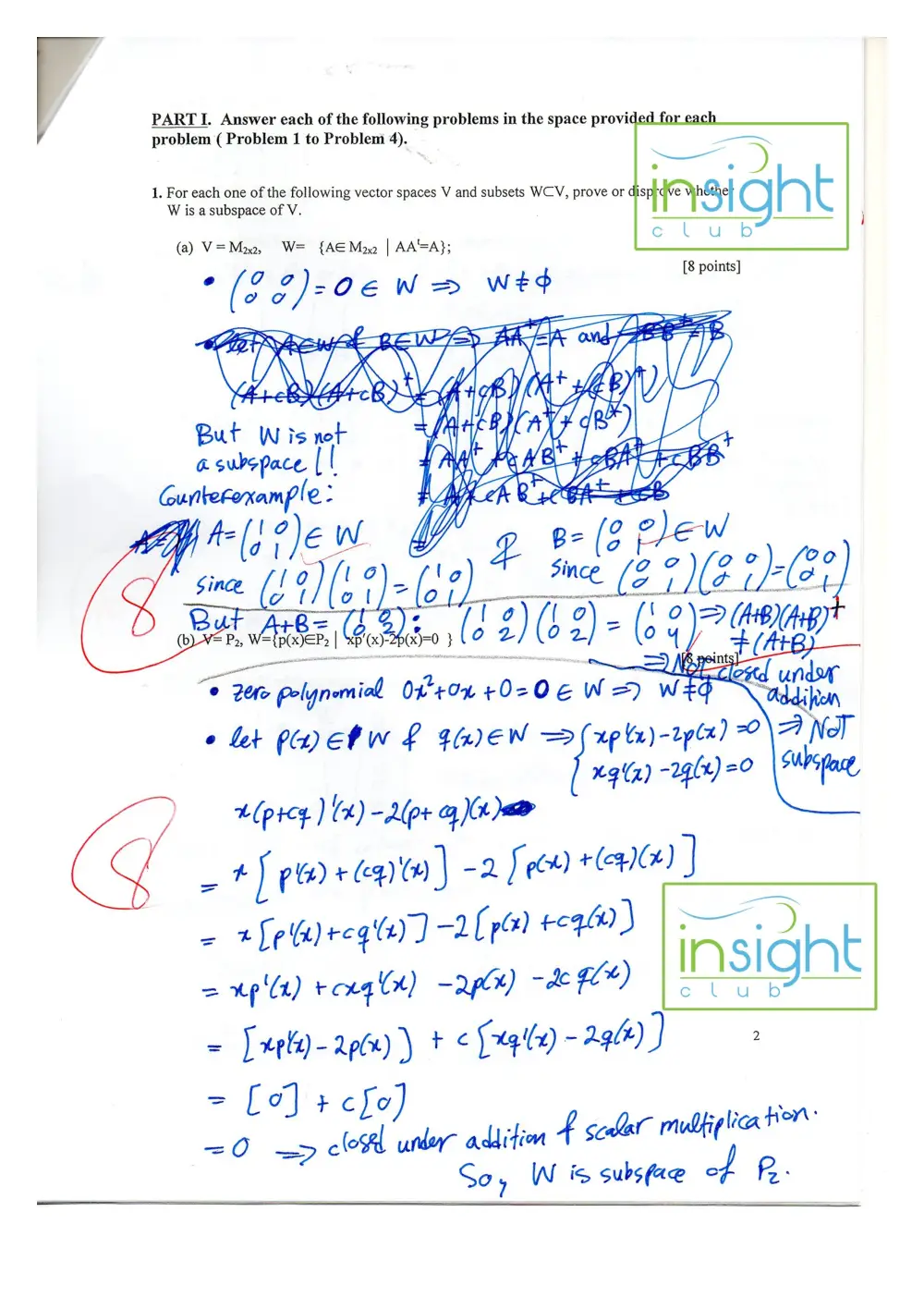MATH 218 Exam 2, Fall 2016, page 2