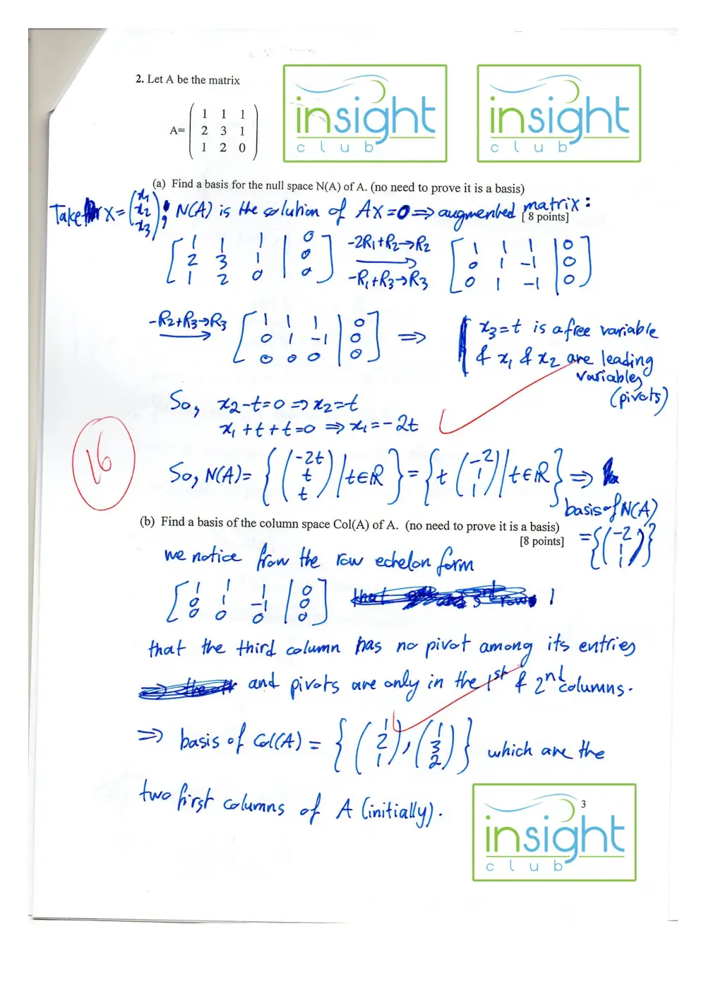MATH 218 Exam 2, Fall 2016, page 3