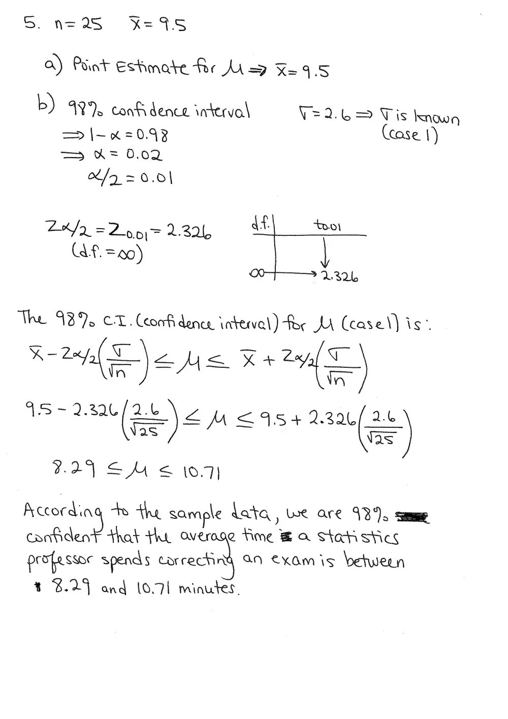 QBA 201 Final, Spring 2014, page 8