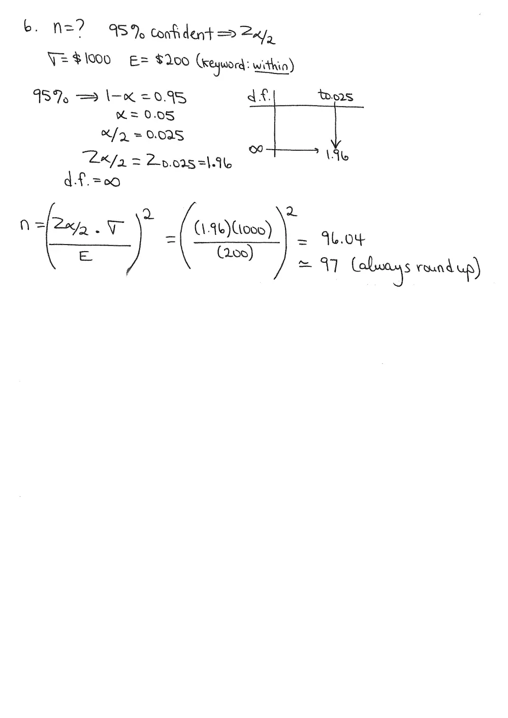 QBA 201 Final, Spring 2014, page 9