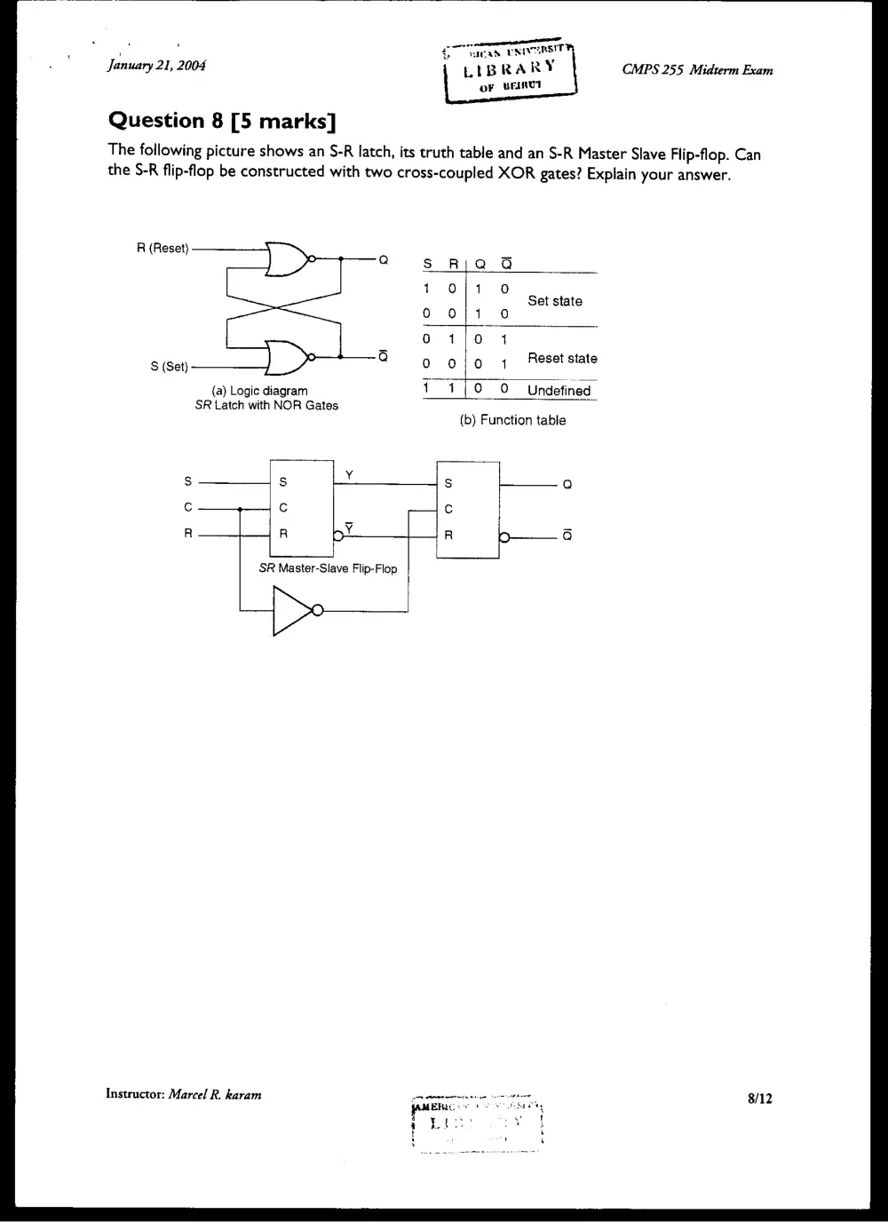 CMPS 255 Final, Fall 2003, page 8