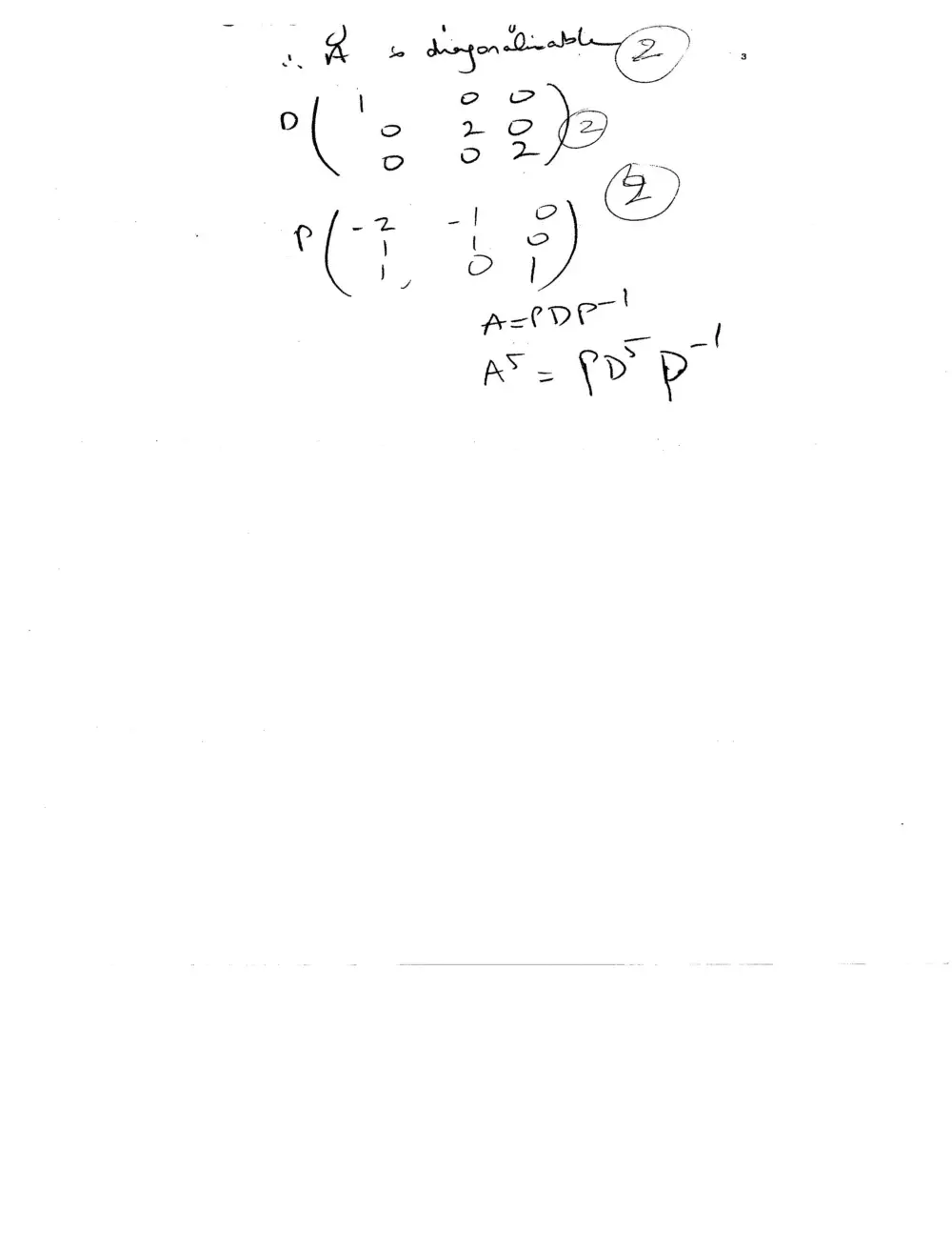 MATH 218 Final with Solution, Fall 2010, page 2