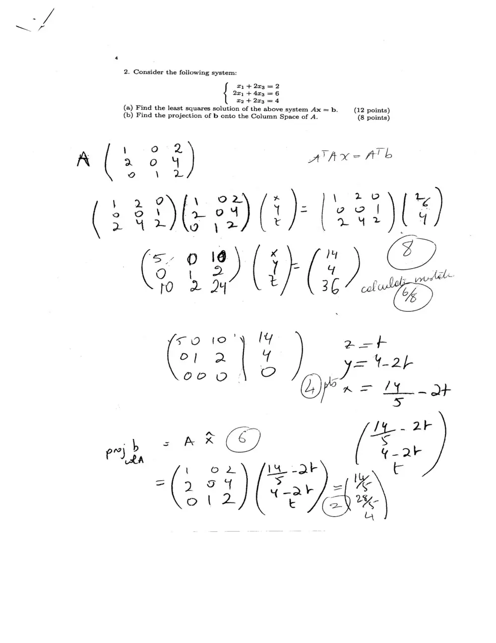 MATH 218 Final with Solution, Fall 2010, page 3