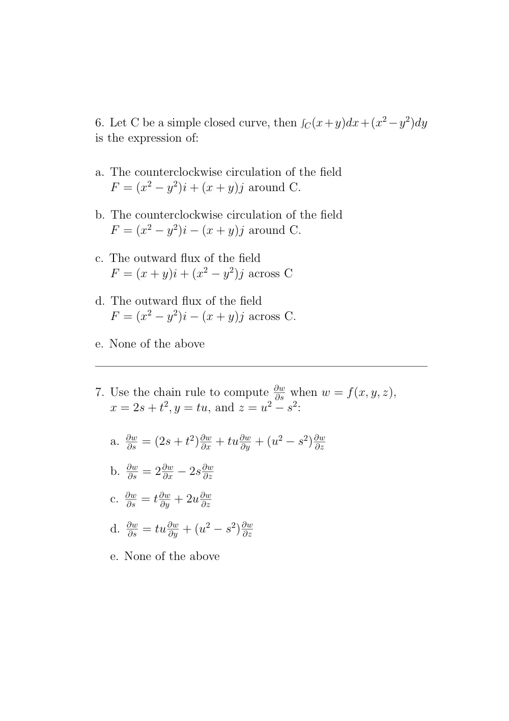 MATH 201 Final, Fall 2007, page 4
