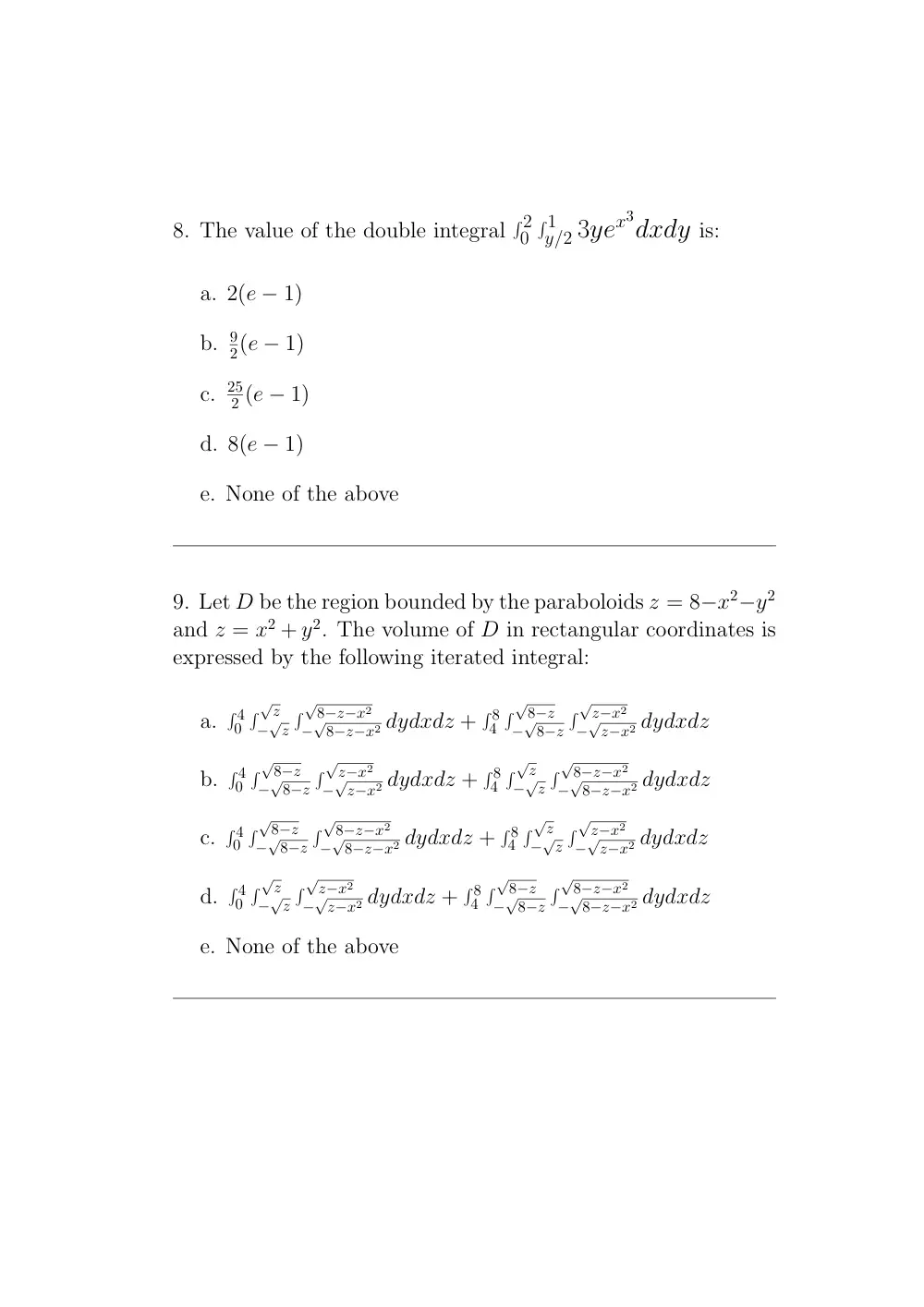 MATH 201 Final, Fall 2007, page 5
