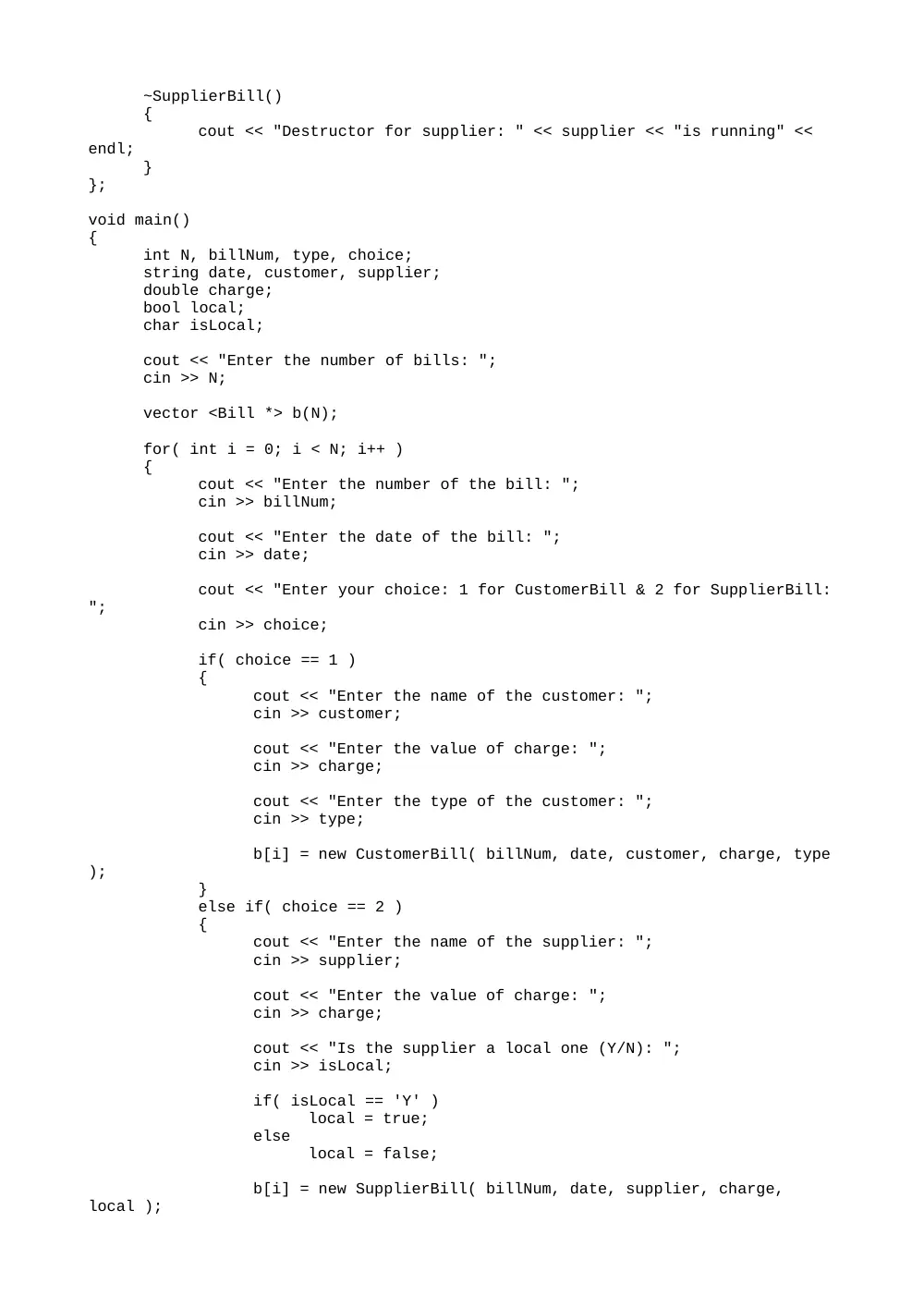 CSI 250L Lab 11 Solution, Spring 2012, page 5