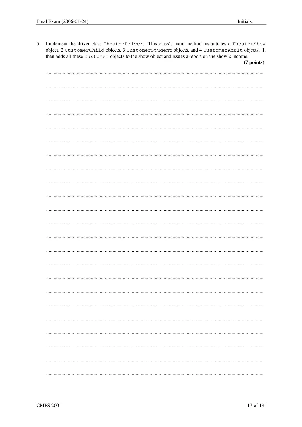 CMPS 200 Final, Fall 2005, page 9