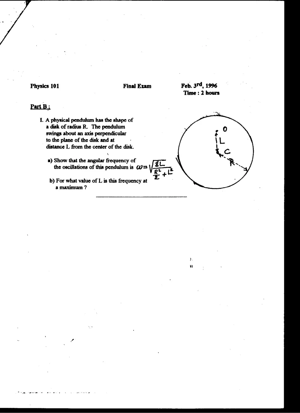 PHYS 101 Final, Fall 1995, page 4