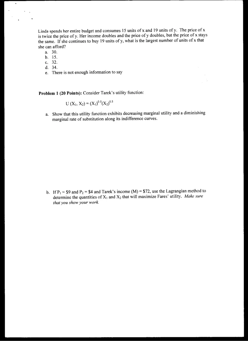 ECON 217 Midterm, Fall 2004, page 8