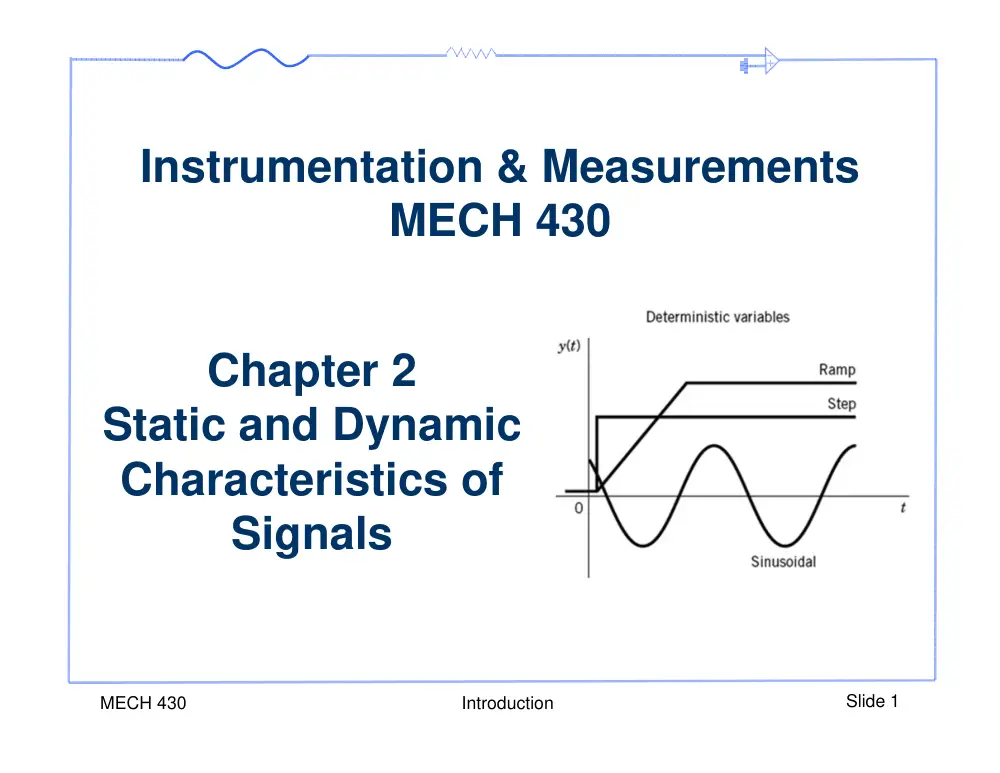 MECH 430 Notes 2, Spring 2014, page 1