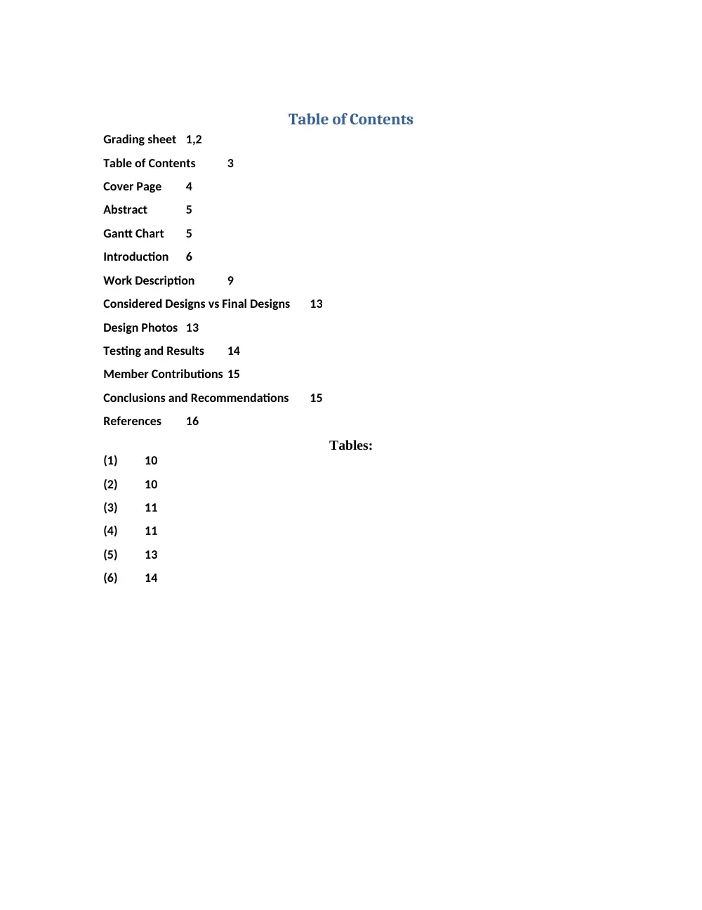 EECE 200 Project Final Report, Fall 2011, page 1