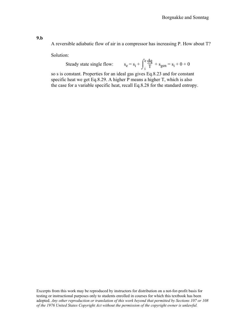 MECH 310 Problems Solution Manual Chapter 9, Fall 2011, page 5