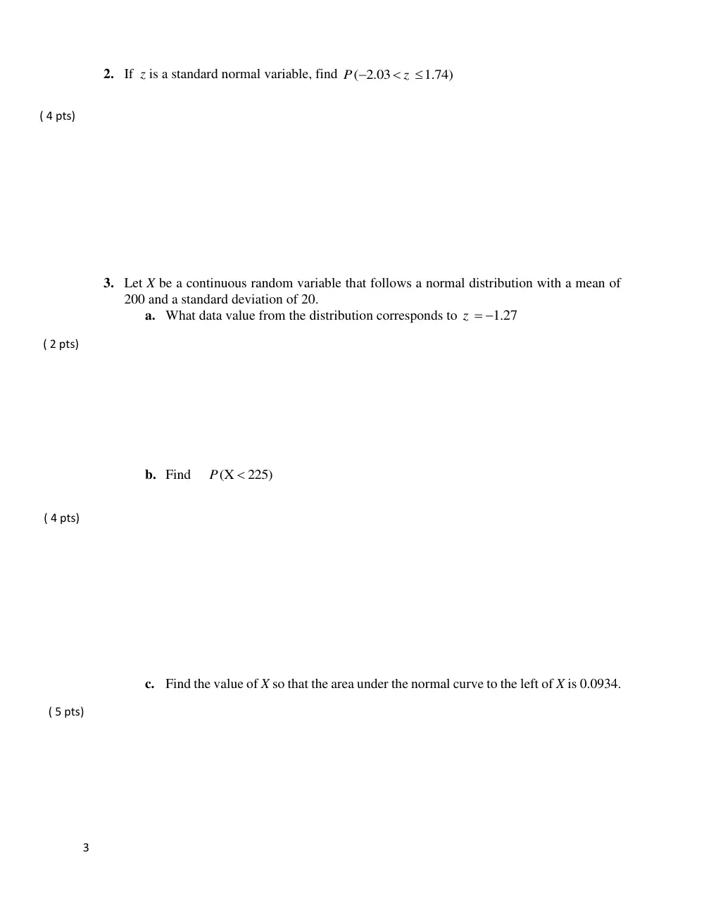 MATH 204 Exam 2, Fall 2017, page 3