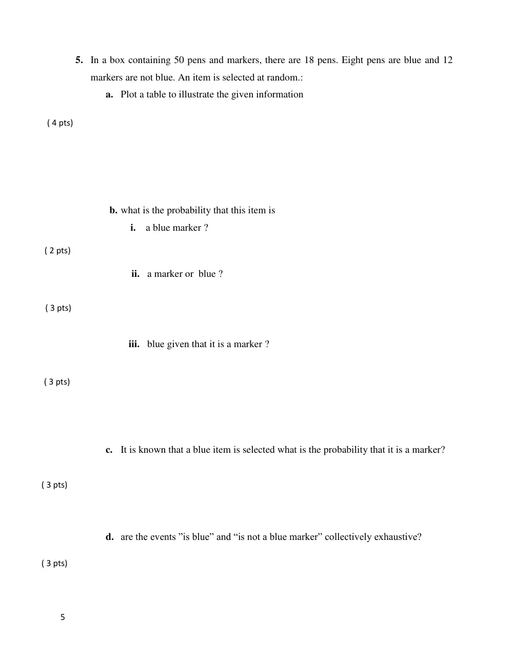 MATH 204 Exam 2, Fall 2017, page 5