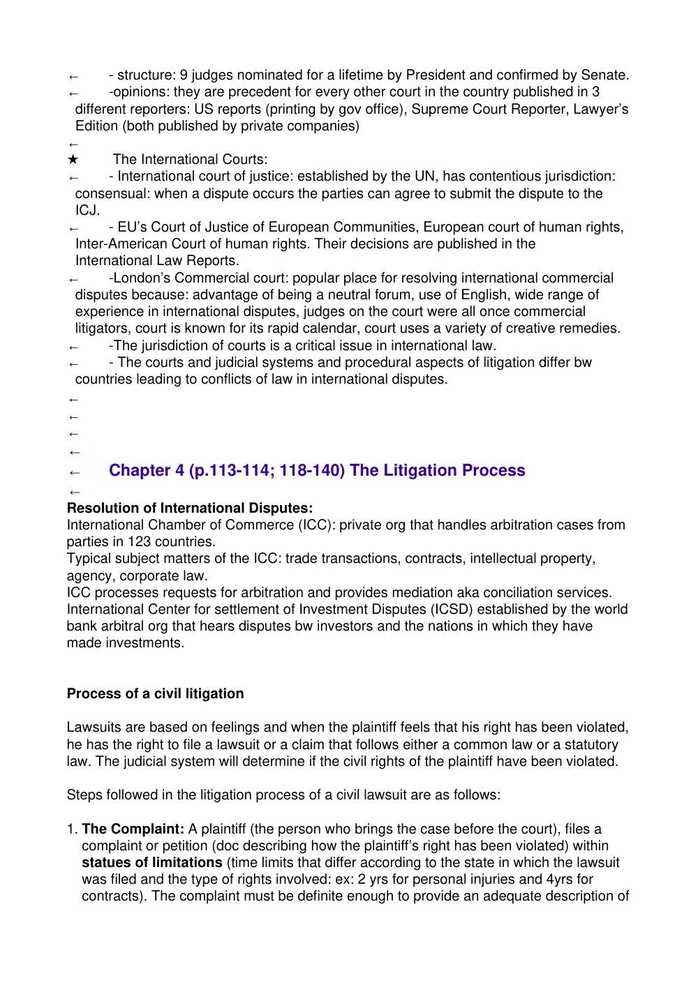 BUSS 211 Notes, Fall 2011, page 10