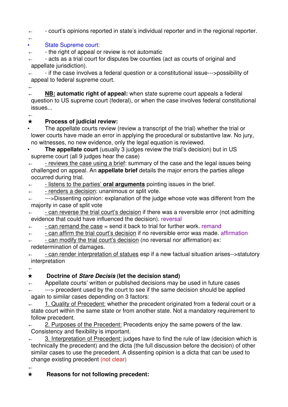 BUSS 211 Notes, Fall 2011, page 7