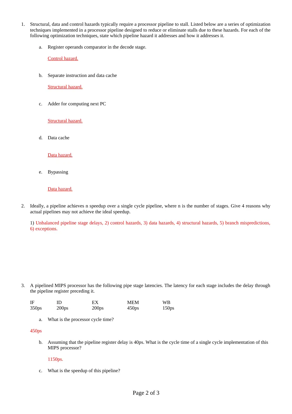 EECE 321 Exam 3 with Solution, Fall 2012, page 2