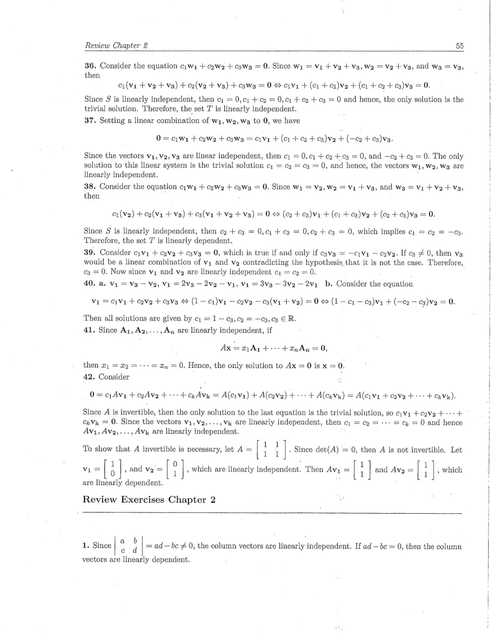 MATH 218 Problems Solution Manual Chapter 2.3, Fall 2011, page 5
