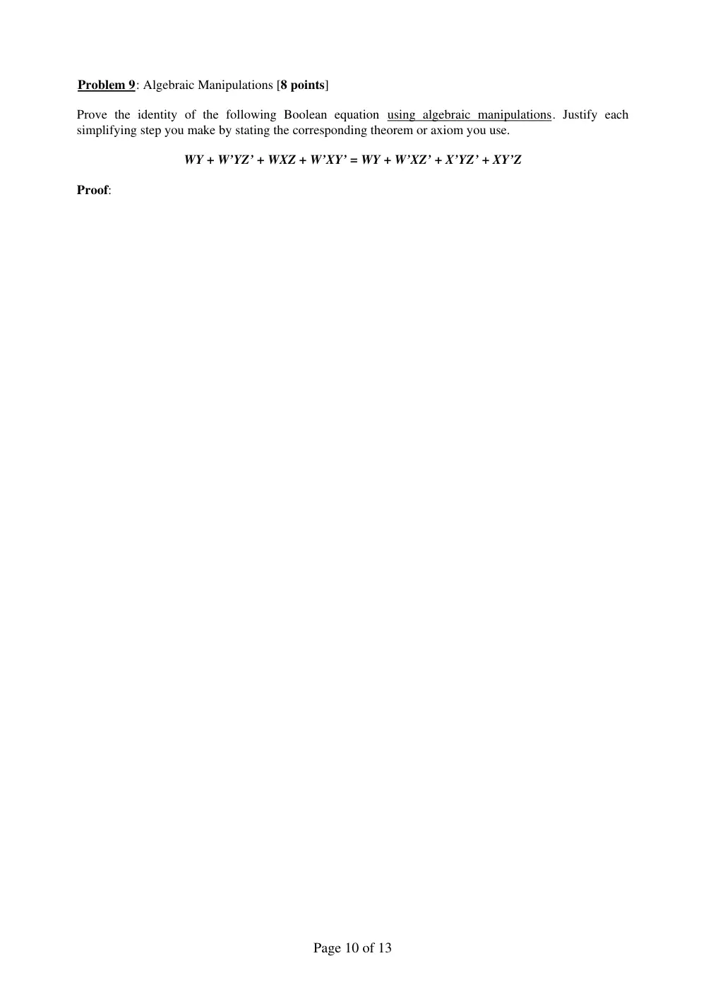 EECE 320 Exam, Fall 2004, page 10