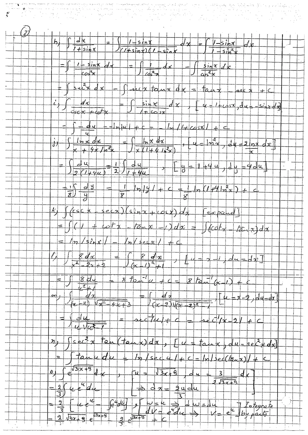 MAT 202 Problems, Spring 2011, page 2