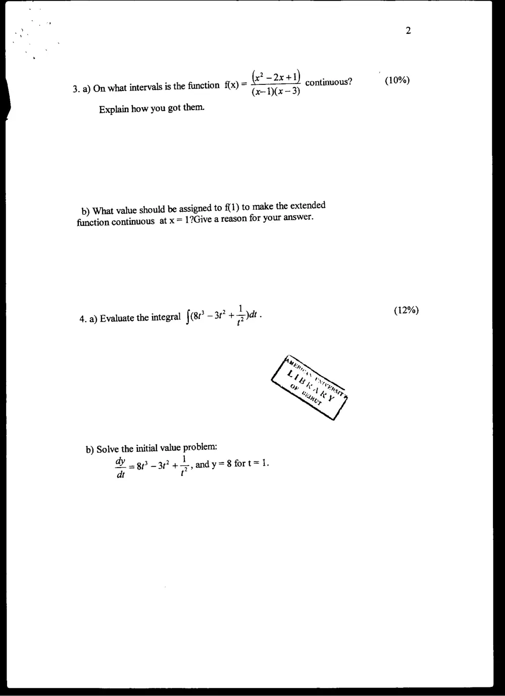 MATH 101 Final, Fall 2002, page 3