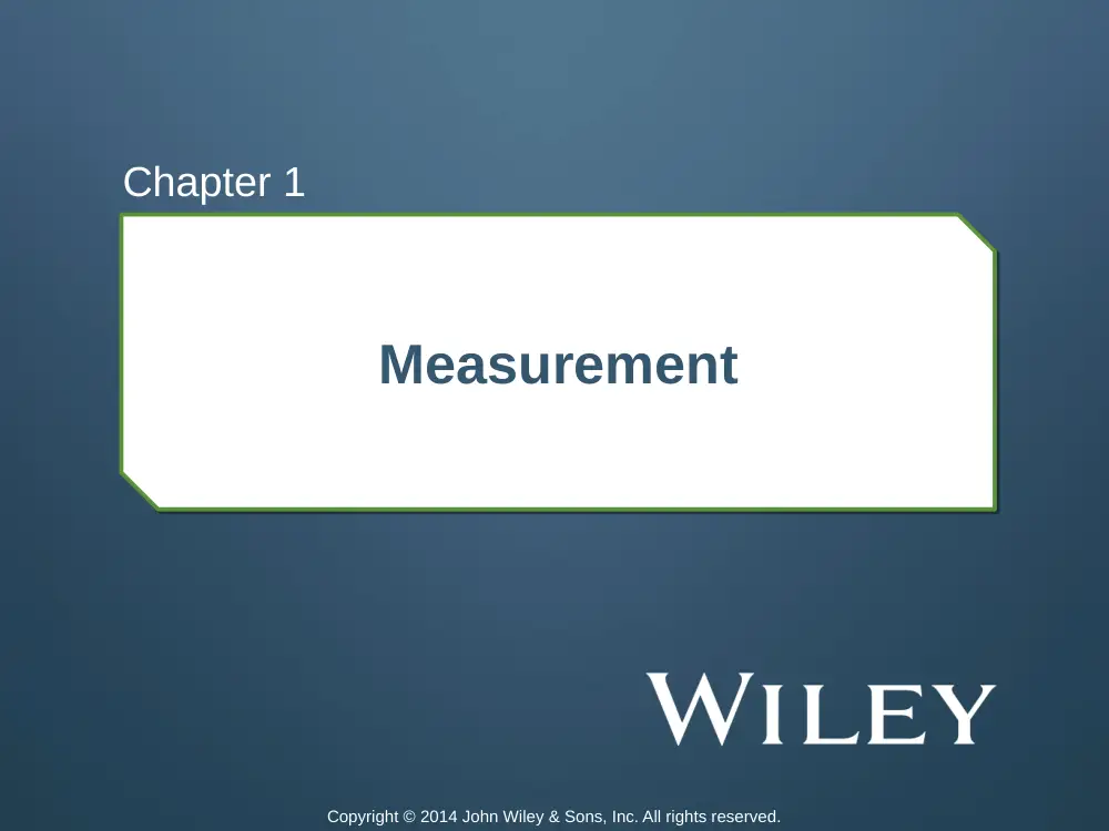 PHYS 101 Chapter 1, Spring 2016, page 1