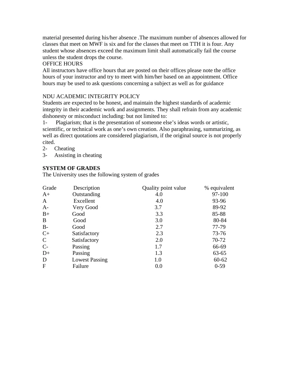 BAD 201 Syllabus, Fall 2012, page 5