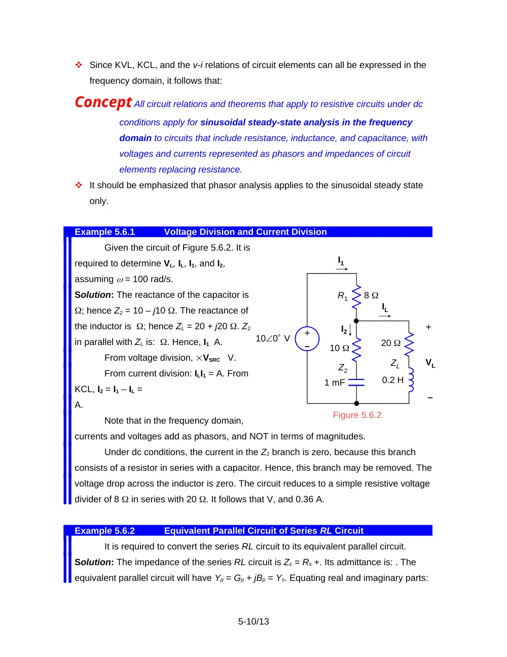 EECE 210 Chapter 5, Fall 2012, page 10