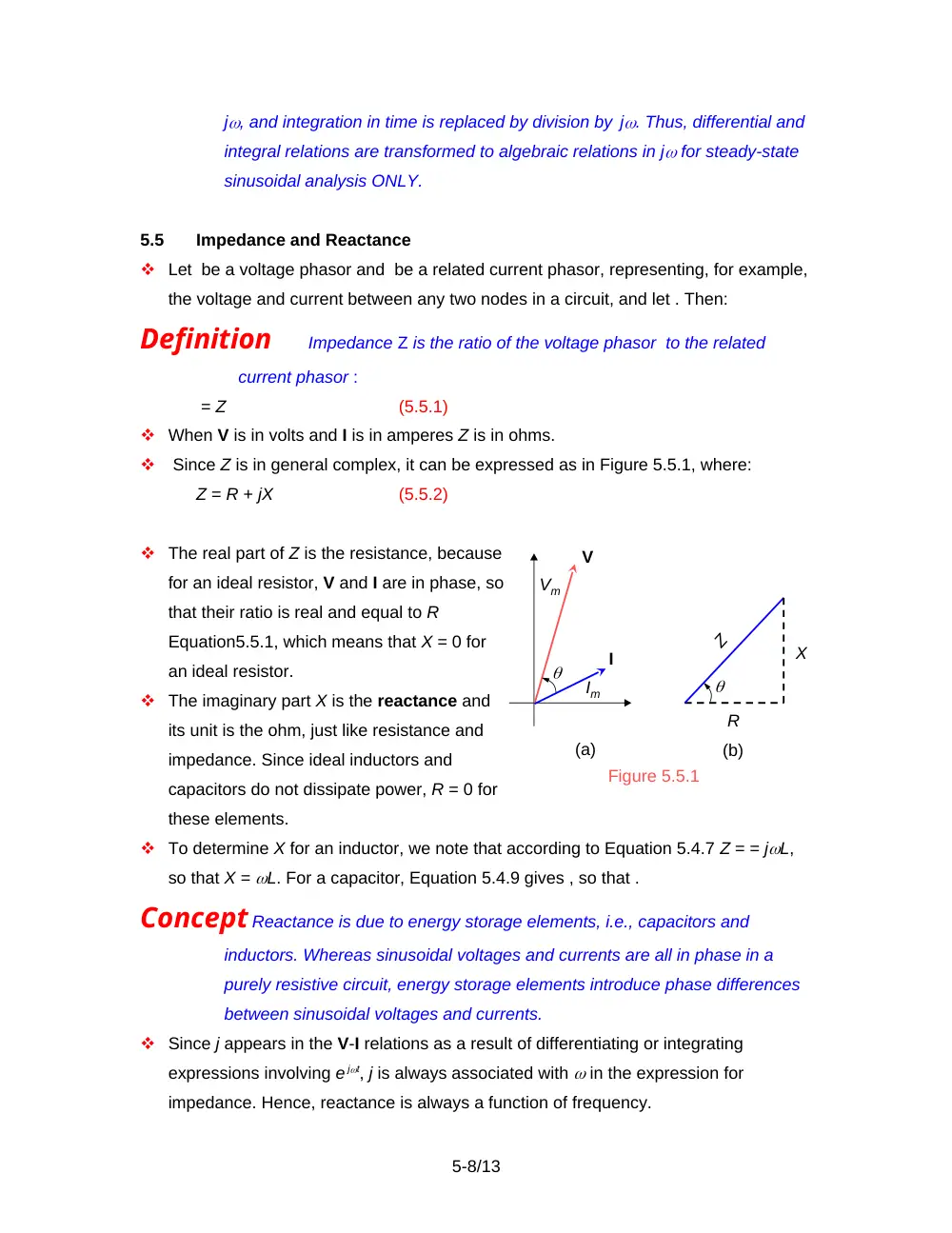EECE 210 Chapter 5, Fall 2012, page 8