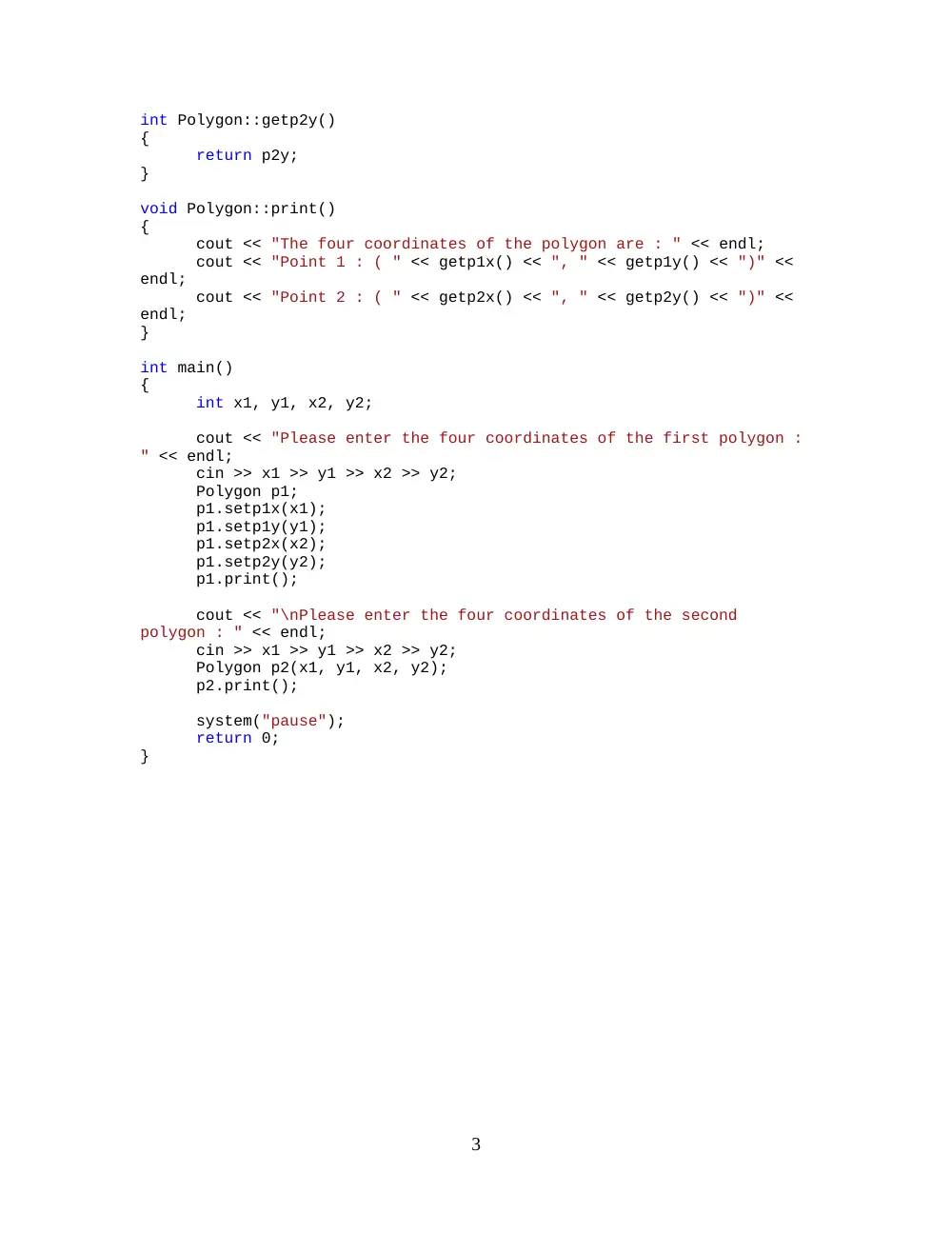 CSI 250L Lab 5 Solution, Spring 2012, page 3