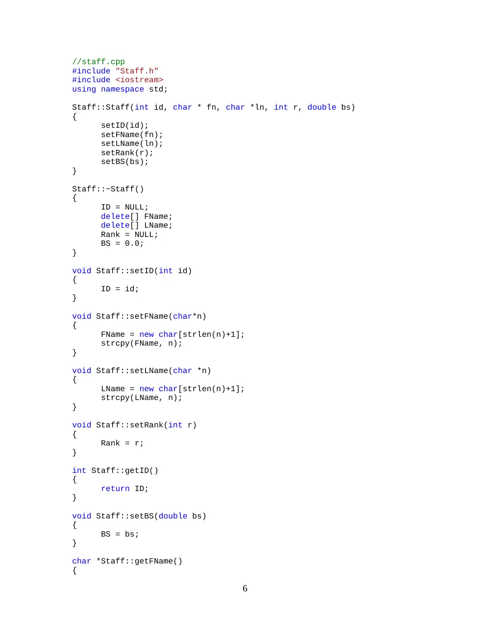 CSI 250L Lab 5 Solution, Spring 2012, page 6