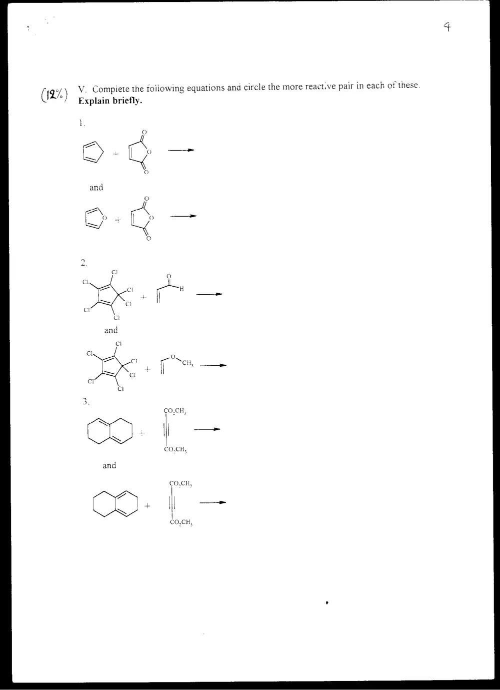 CHEM 210 Final, Spring 1998, page 4