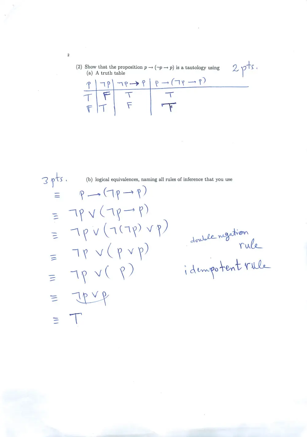 MATH 211 Exam 1 With Solution, Spring 2013, page 2