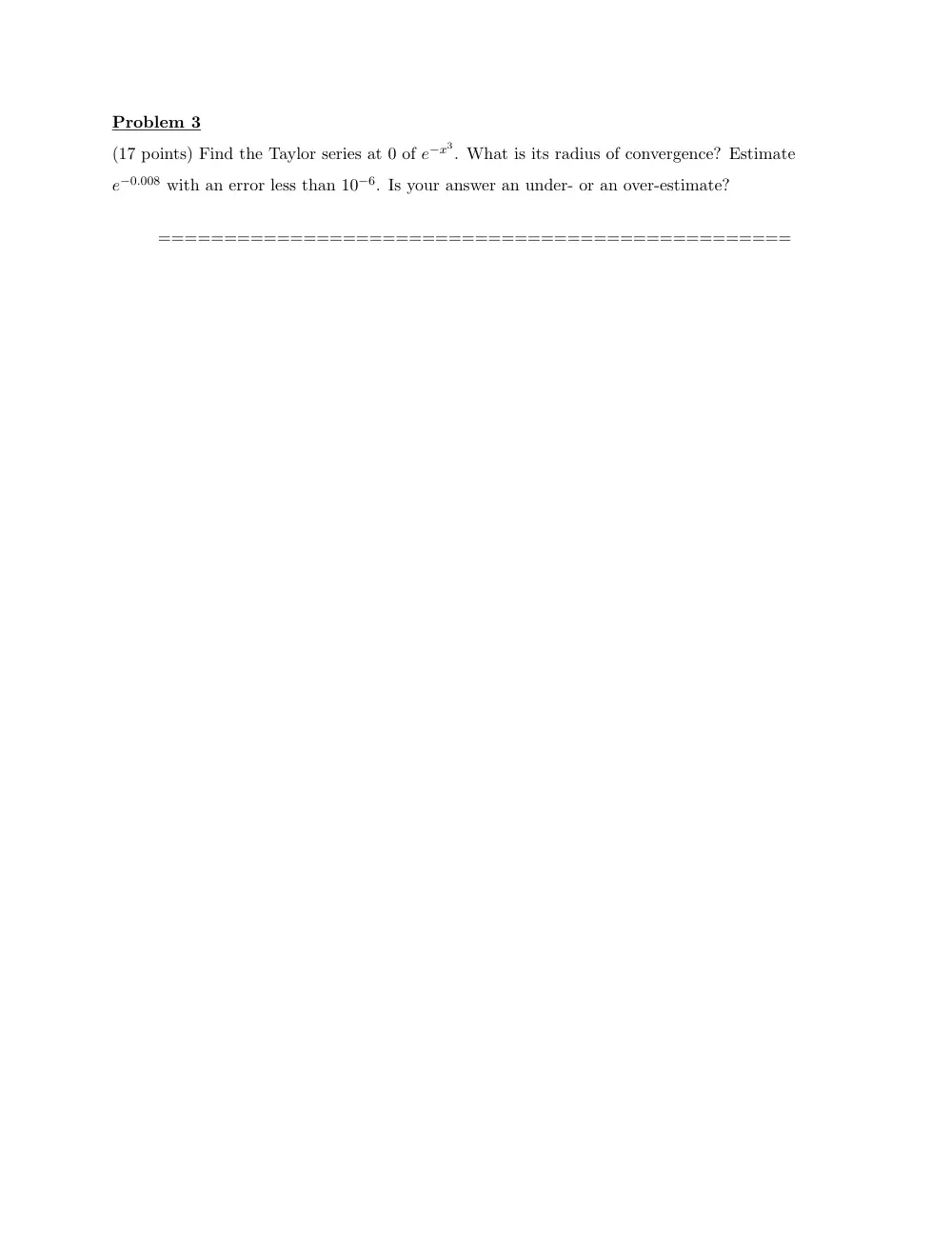 MATH 201 Exam 1, Spring 2017, page 5