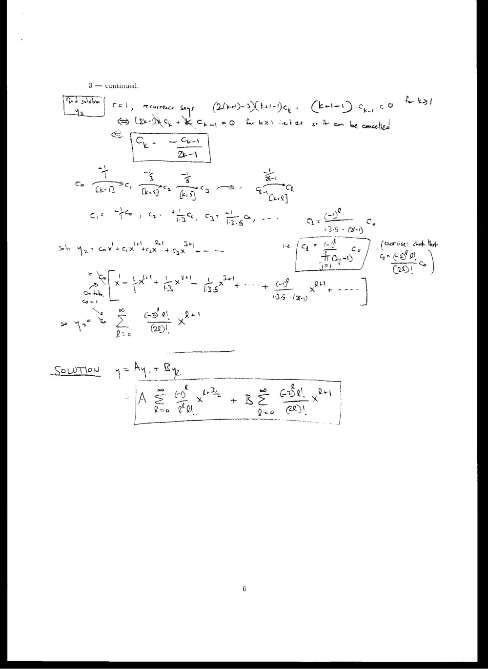 MATH 202 Exam 2 with Solution, Spring 2006, page 4