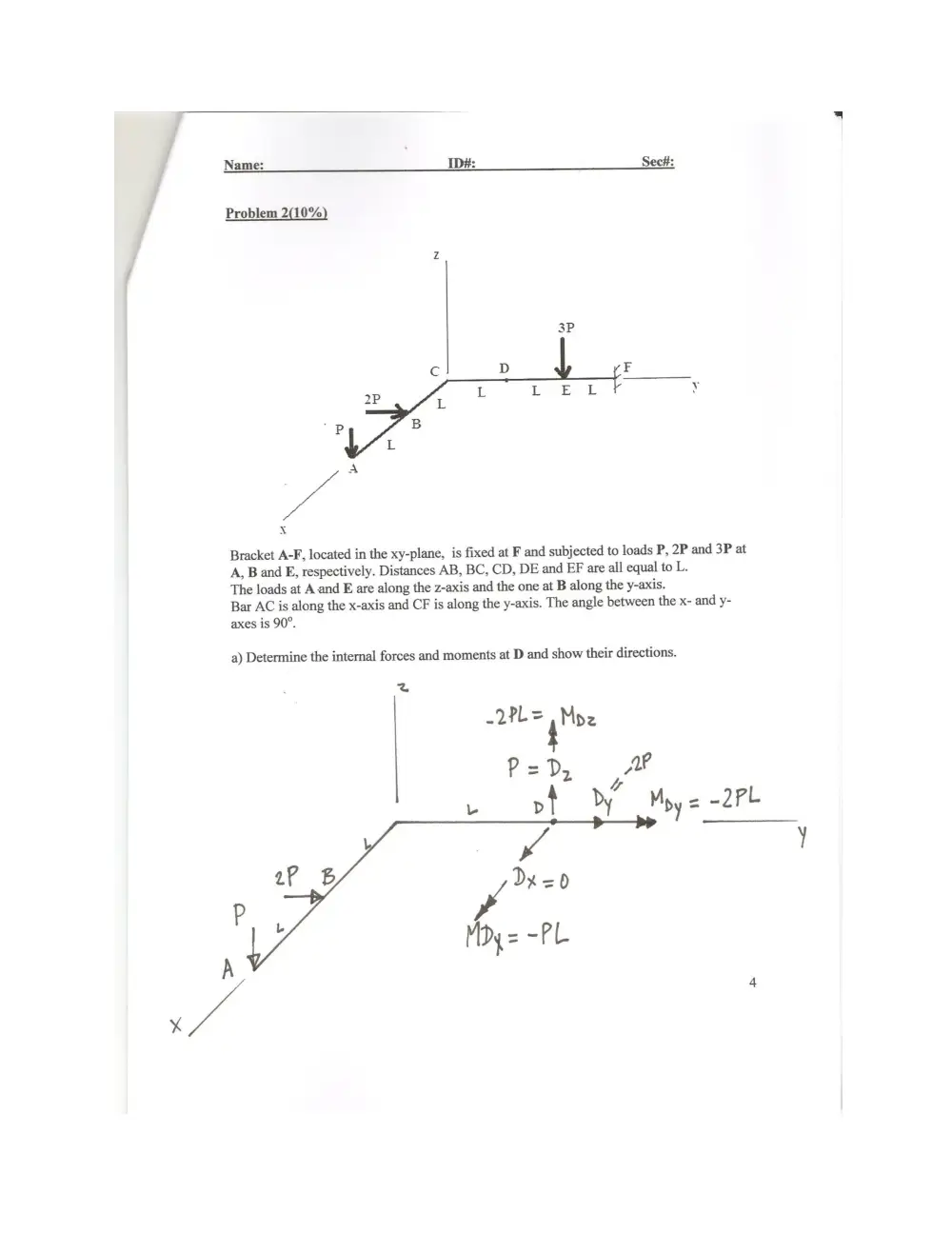 MECH 320 Midterm, Spring 2012, page 2