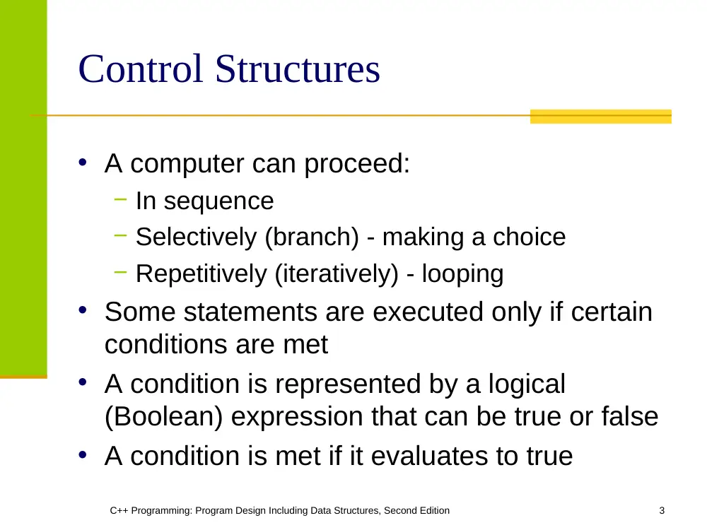 EECE 230 Chapter 4- Control Structures I, Spring 2012, page 3