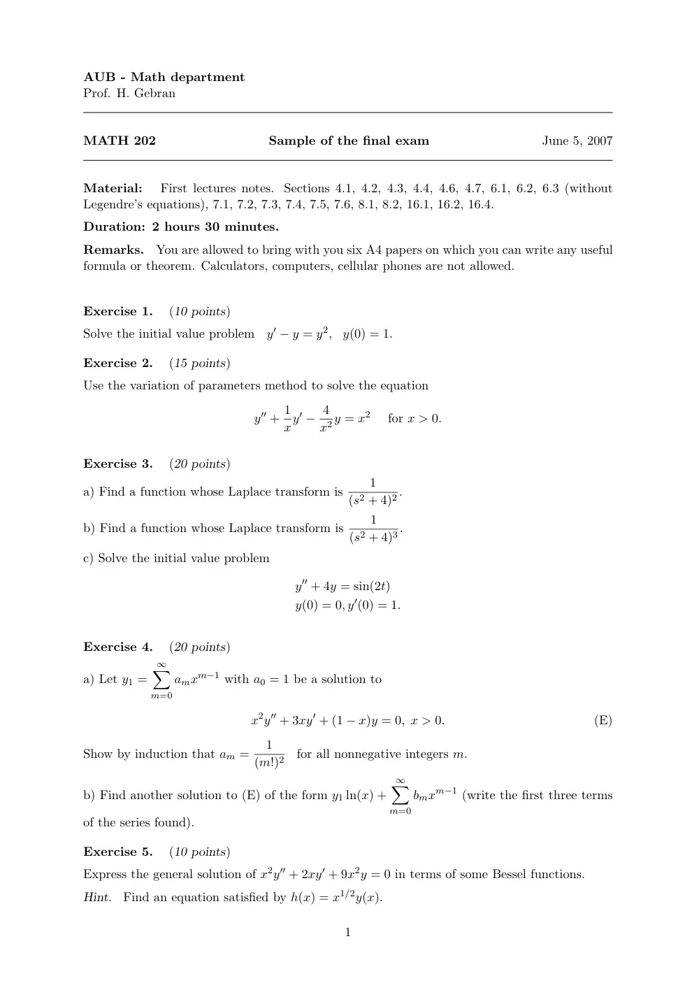 MATH 202 Final, Spring 2008, page 1