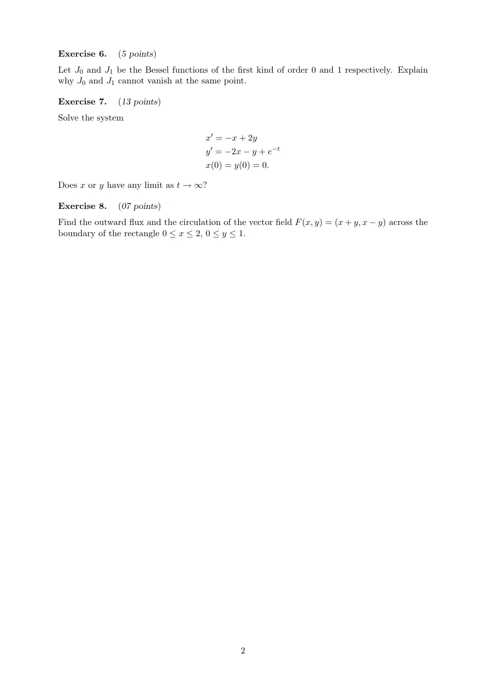 MATH 202 Final, Spring 2008, page 2